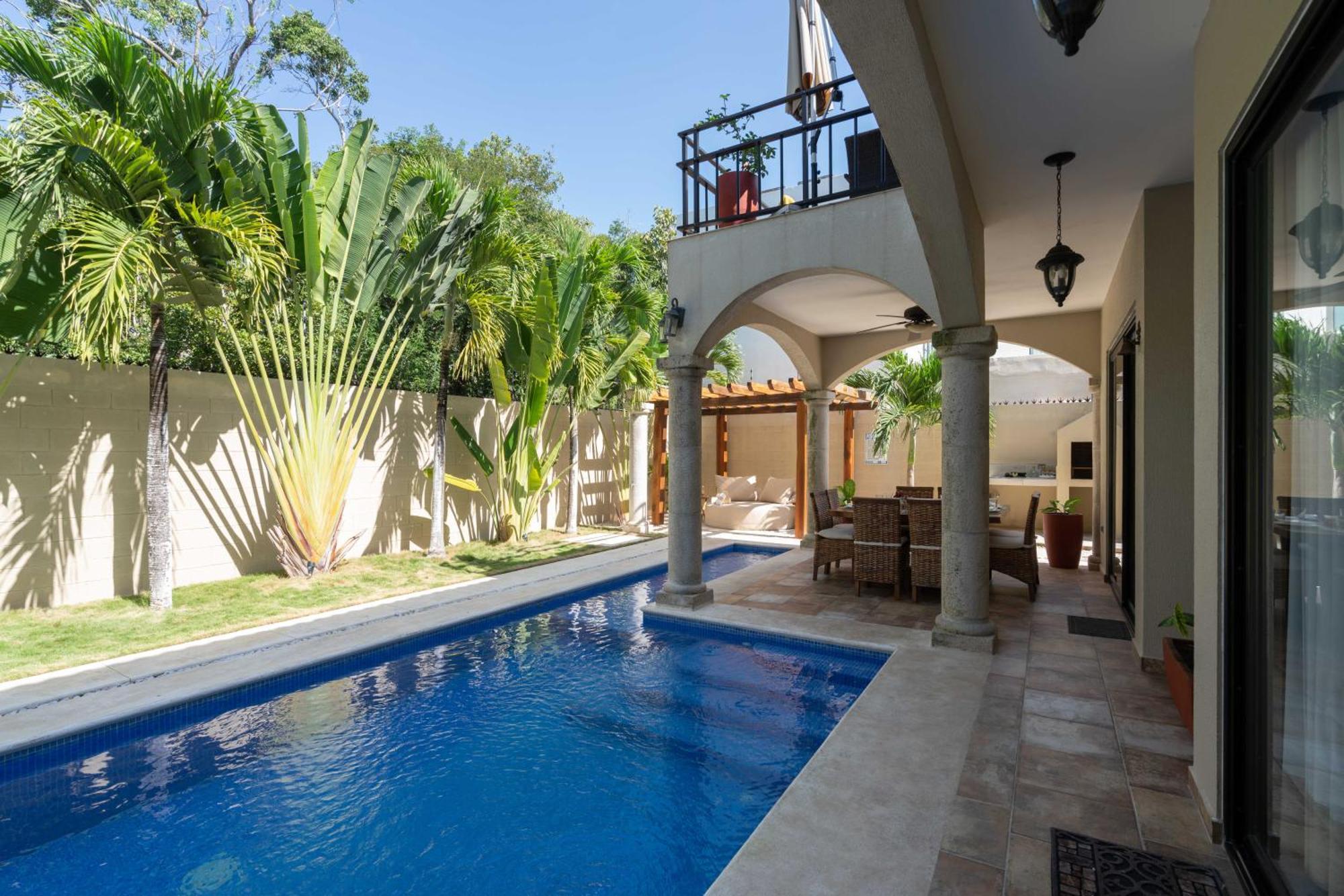 Tulum Stunning Villa For 10-Cabana-Private Pool-Parking エクステリア 写真