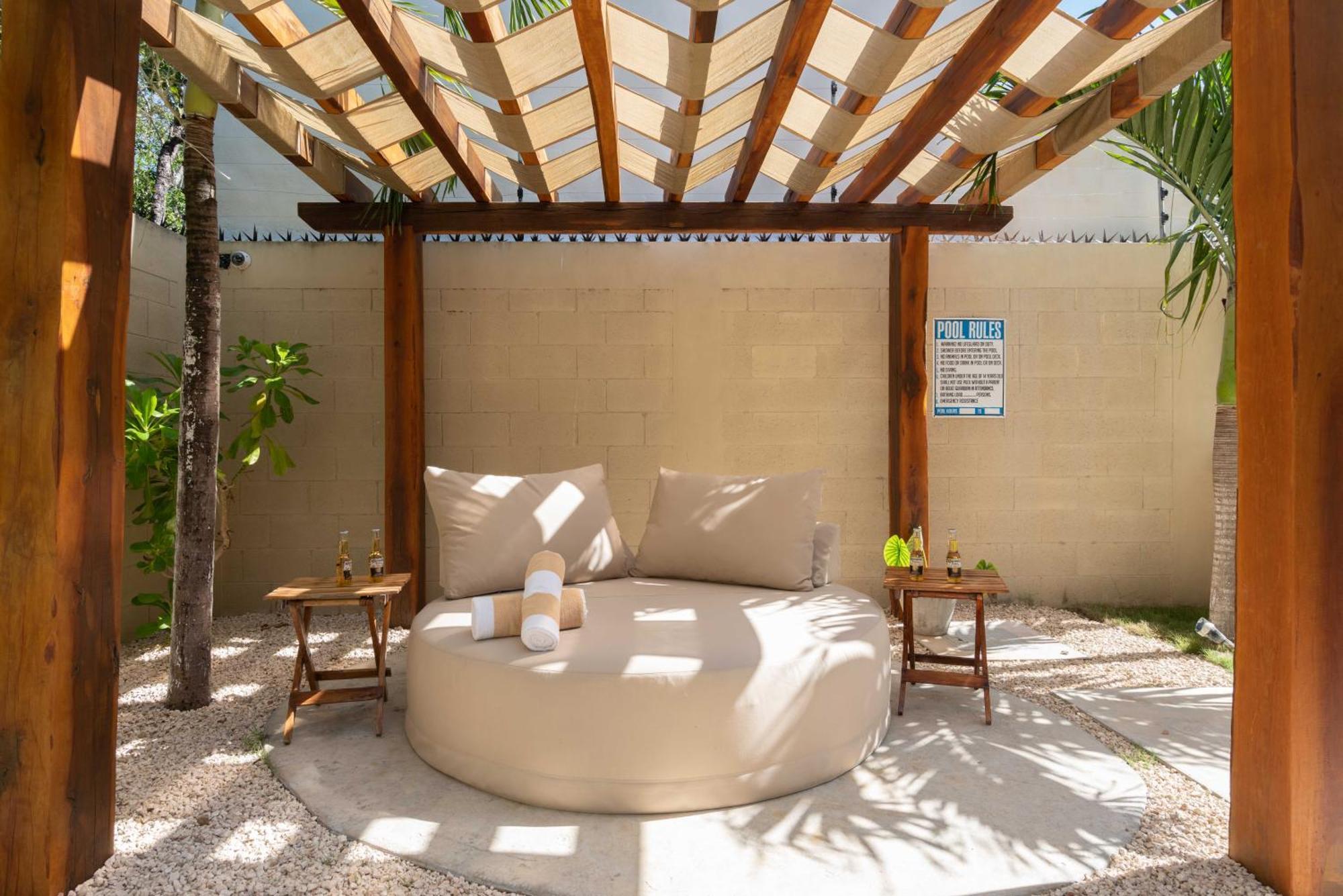 Tulum Stunning Villa For 10-Cabana-Private Pool-Parking エクステリア 写真