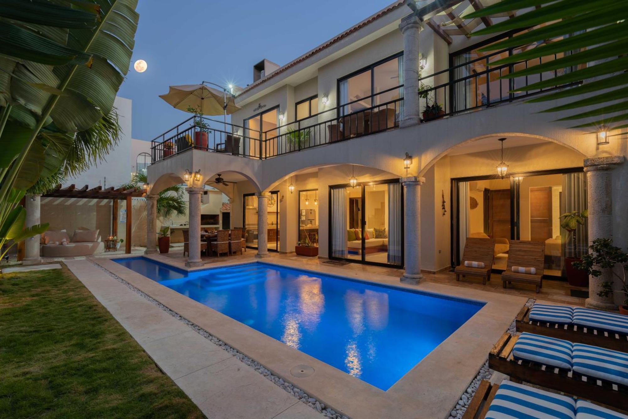Tulum Stunning Villa For 10-Cabana-Private Pool-Parking エクステリア 写真