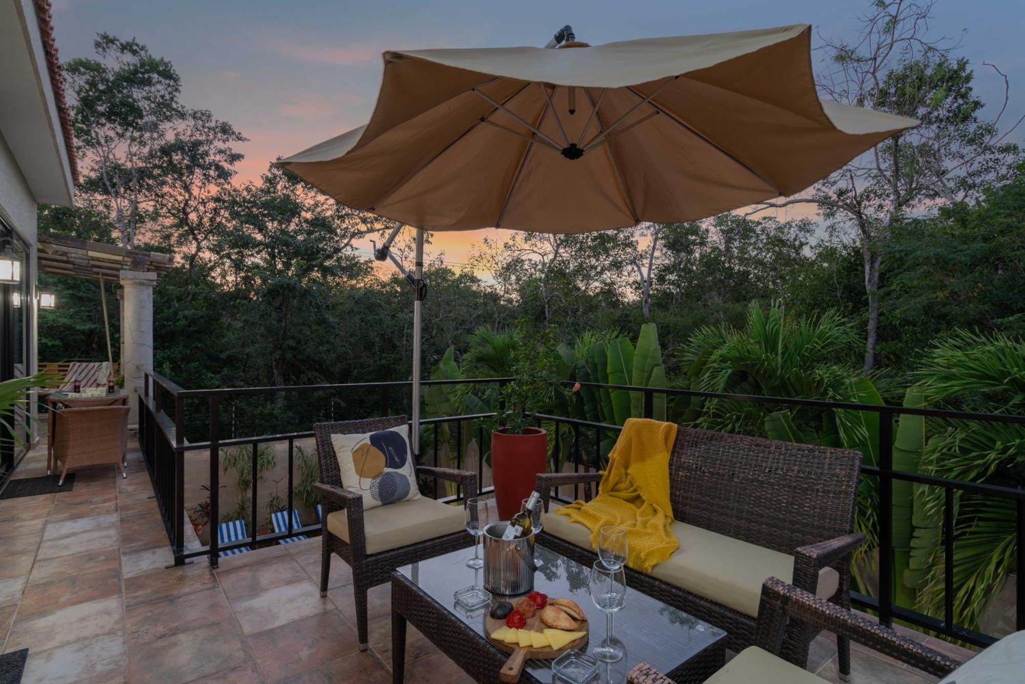 Tulum Stunning Villa For 10-Cabana-Private Pool-Parking エクステリア 写真